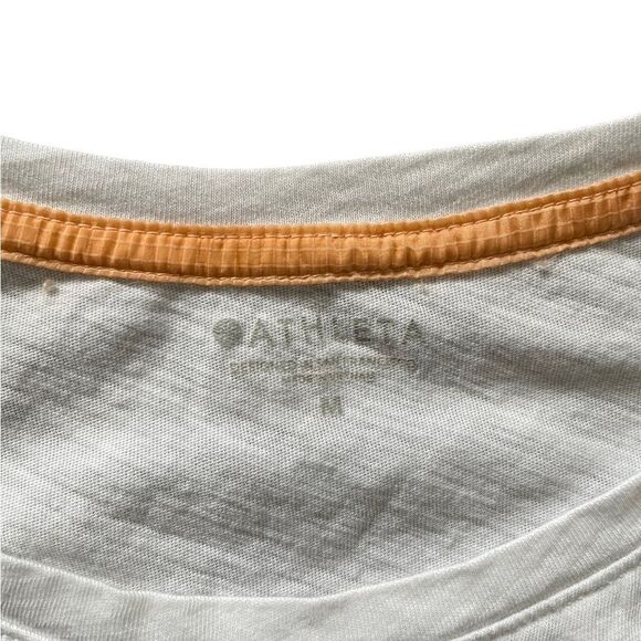 ATHLETA Women's Organic Daily Bungee Tank Top White Size Medium - Picture 5 of 5